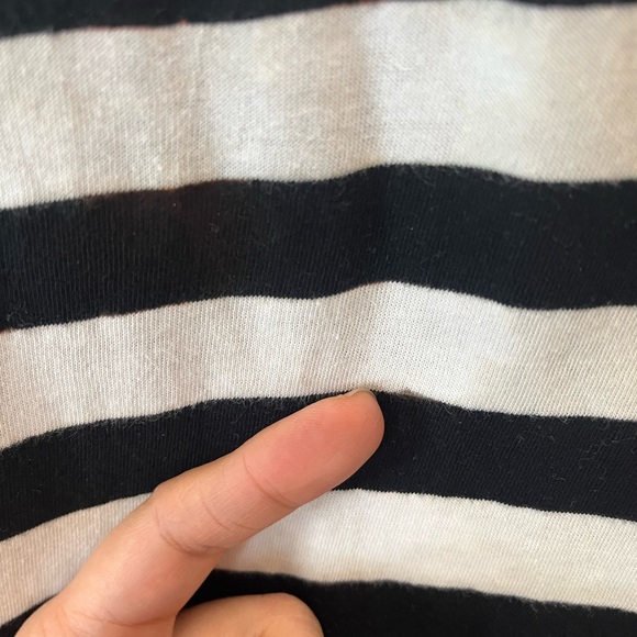 GUCCI Authentic Troumpe L’oeil 2016 Milan Top Sequin Collar Stripe Shirt Blouse - Picture 7 of 11